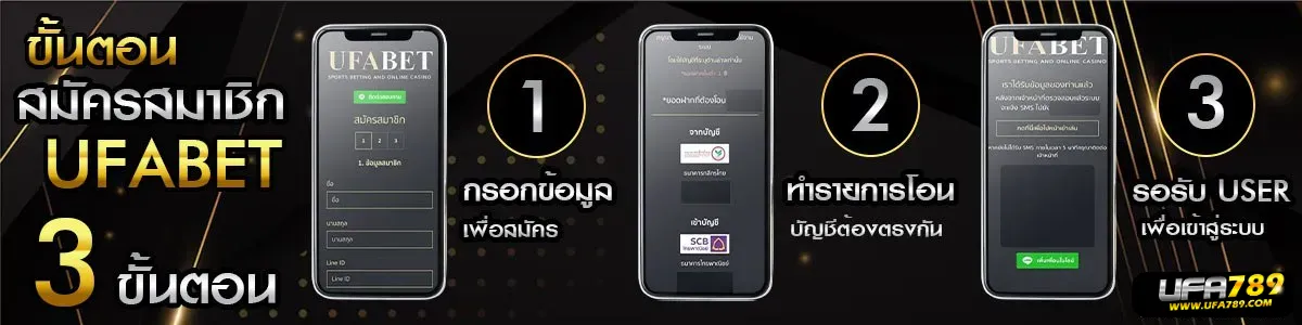 ขั้นตอนสมัคร UFA789